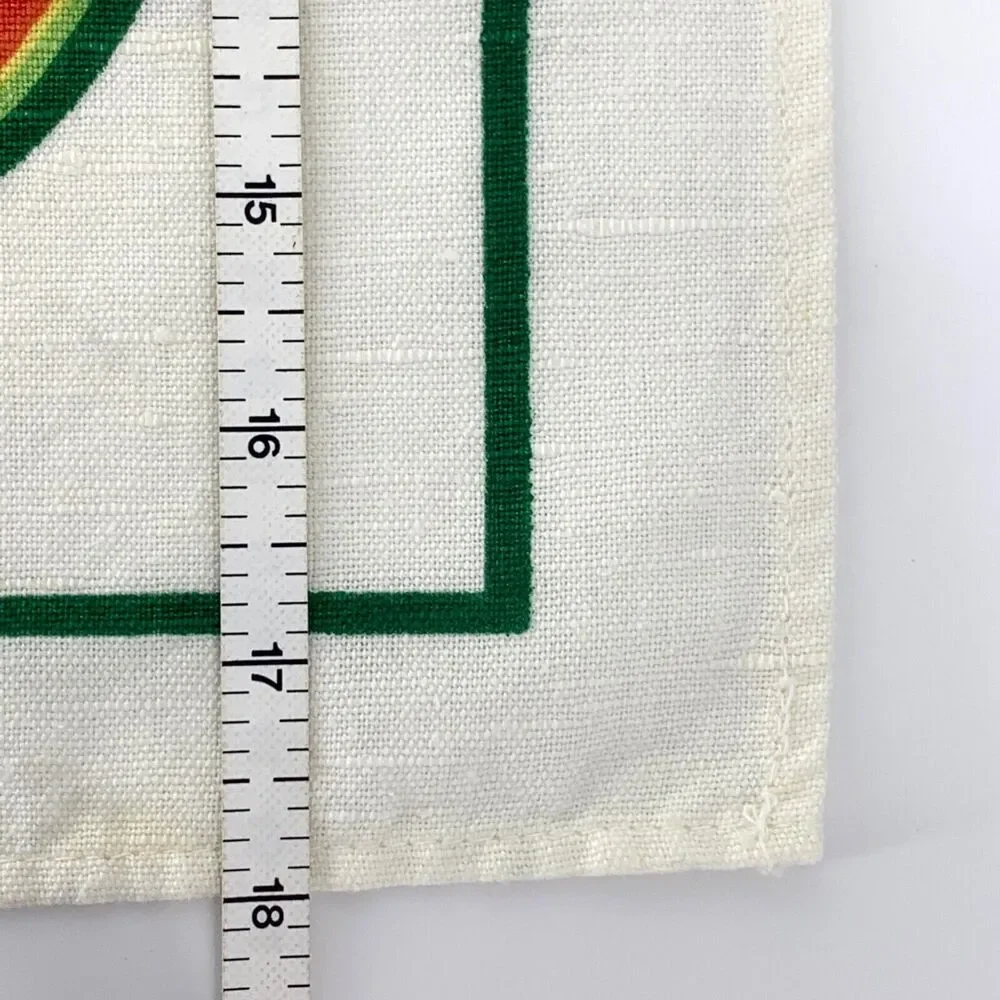 Halbleinen German Linen Kitchen Towel Fruit Watermelon Lemon Pineapple Pear